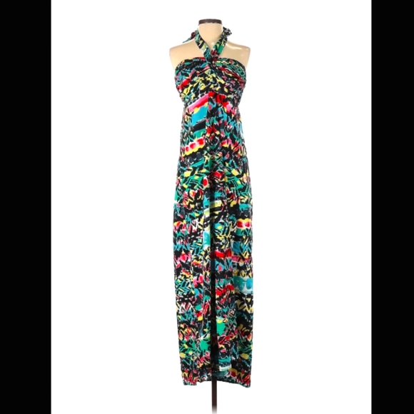 Band of Gypsies Dresses & Skirts - Band of gypsies halter dress, multi color, floor length